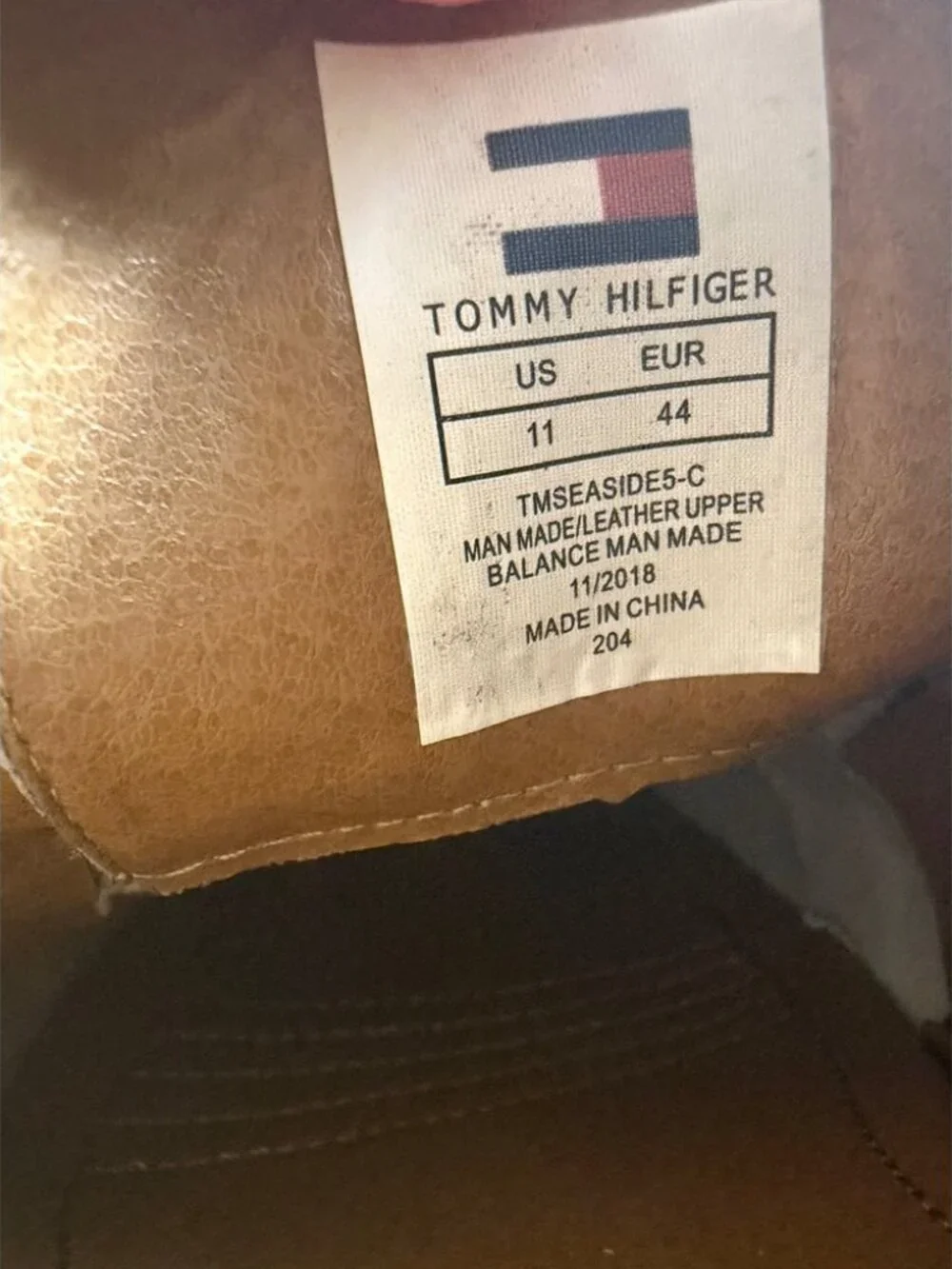 Tommy Hilfiger Men's Size 11TM Seaside Leather Oxford Casual Dress Shoes 2261